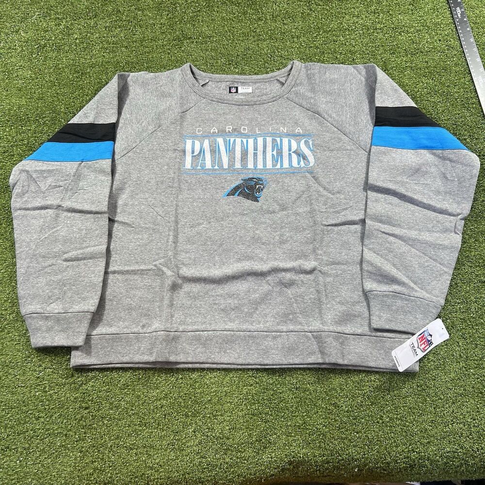NFL Team Apparel Womens Size XL Carolina Panthers Sweater